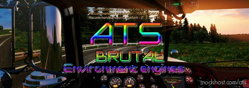 Brutal Engine 2022 [1.46] for American Truck Simulator