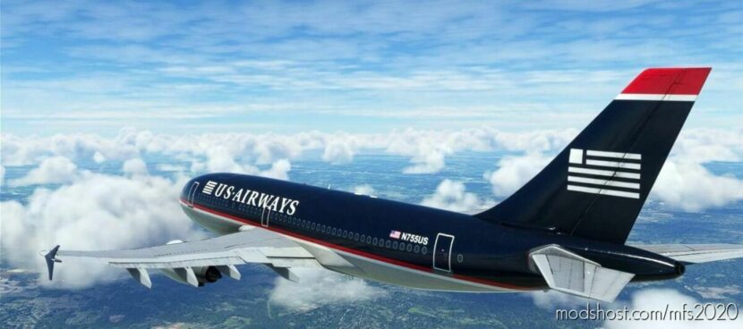 Inibuilds A310 – US Airways (OLD Livery) [Fictional] for Microsoft Flight Simulator 2020