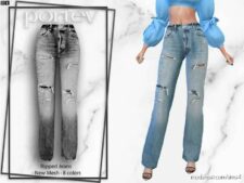 Ripped Jeans for Sims 4