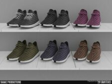 Sims 4 Male Shoes Mod: 966 – Sneakers (Male) (Image #2)