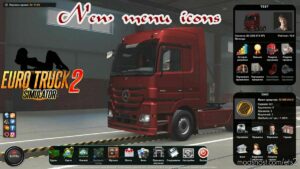 New Icons Menu v1.0 1.46 for Euro Truck Simulator 2
