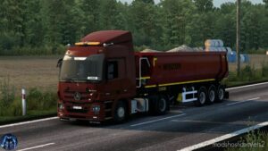 Mercedes Actros MP3 Reworked V4.1 [Schumi] [1.46] for Euro Truck Simulator 2