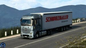Mercedes Actros MP4 Reworked V3.2 [Schumi] [1.46] for Euro Truck Simulator 2