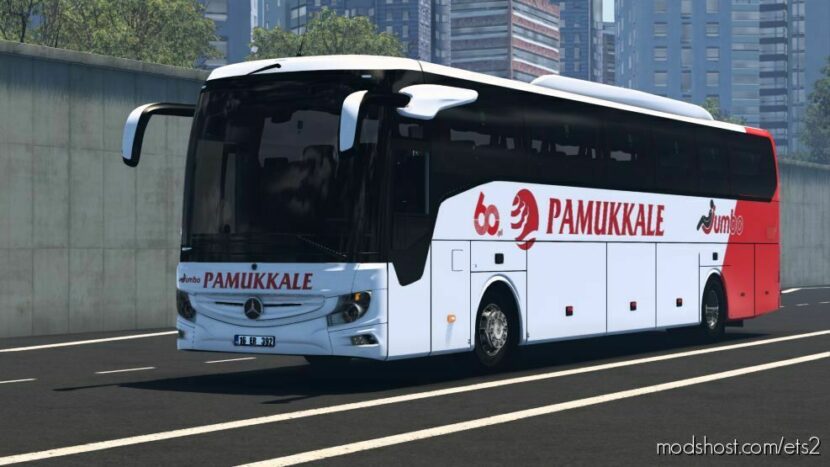 Pamukkale Jumbo Skin For NEW MB Tourismo for Euro Truck Simulator 2