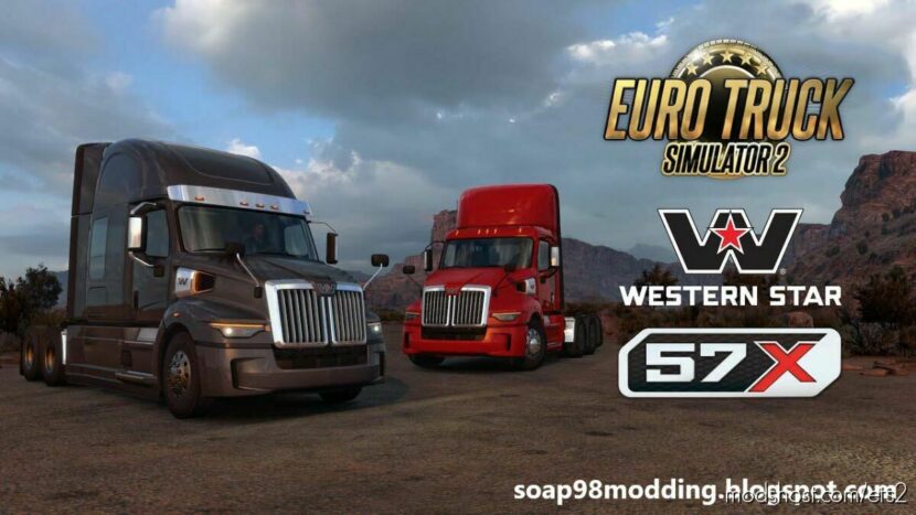Western Star 57x by soap98 [ETS2] v1.2 1.46 for Euro Truck Simulator 2