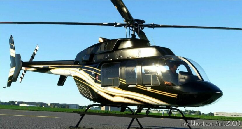 Bell 407 N407LB for Microsoft Flight Simulator 2020