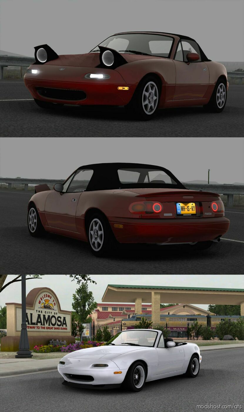 Mazda MX-5 Miata NA V1.1 [1.46] for American Truck Simulator