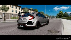 ETS2 Car Mod: Honda Civic FK8 Type R v1.46 (Image #2)