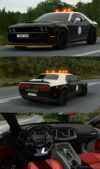 ETS2 Dodge Car Mod: Challenger SRT Hellcat Widebody 2018 V1.2 1.46 (Image #3)