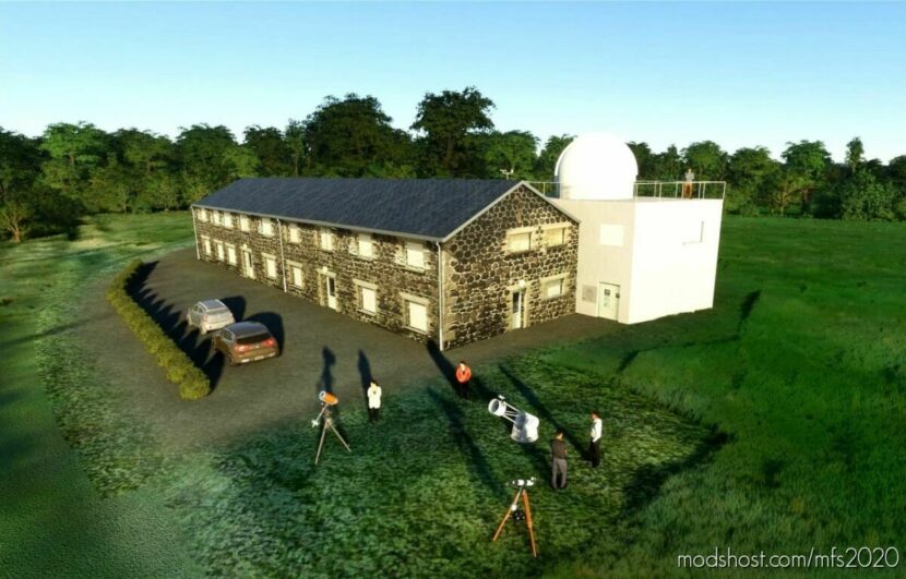 Hubert Reeves Observatory for Microsoft Flight Simulator 2020