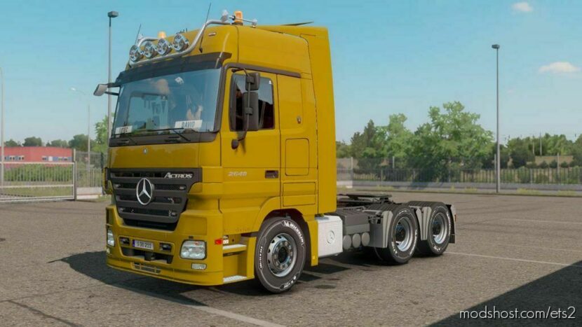 Mercedes-Benz Actros MP2 by Dotec v1.6.4 1.46 for Euro Truck Simulator 2