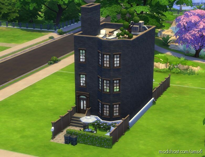 Brooklyn Inspired Townhouse for Sims 4