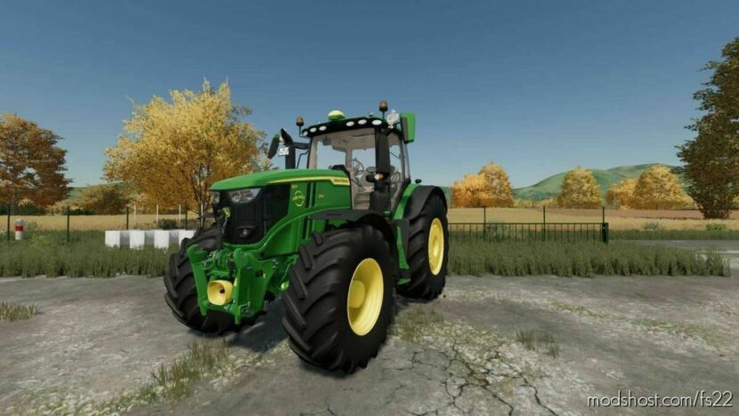 John Deere 6R Custom V1.5 for Farming Simulator 22