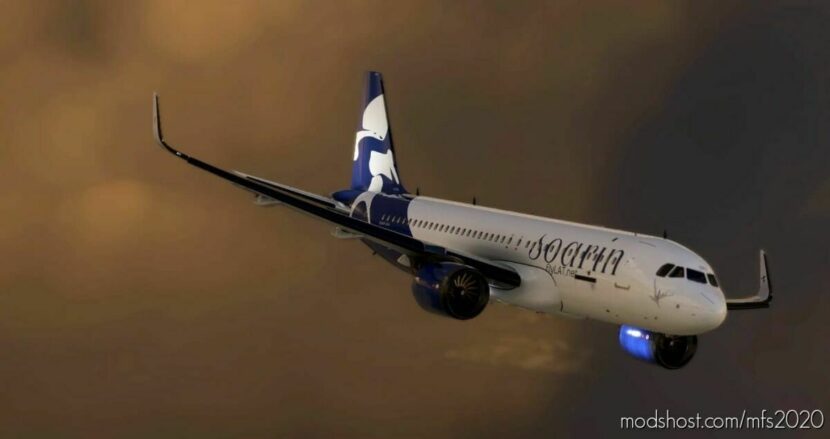 [A32NX] Flybywire A320 | Soarin (VA) | Soar-Sfa | 8K Textures for Microsoft Flight Simulator 2020