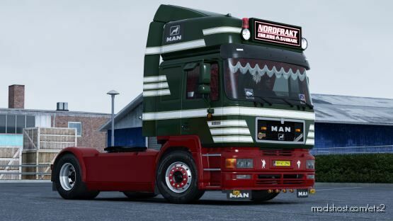 Wftruckstyling Changable Colour Skin For XBS MAN F2000 for Euro Truck Simulator 2