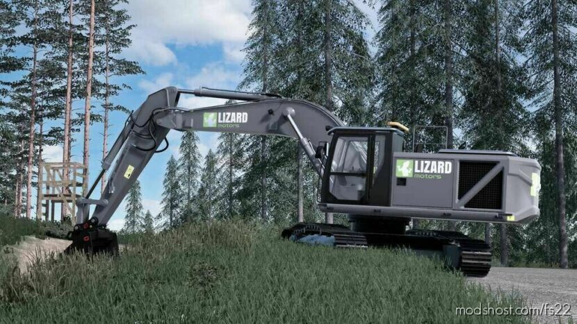 Lizard 320 Excavator V1.0.0.2 for Farming Simulator 22
