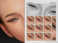Eyeliner N136 for Sims 4