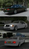 ETS2 Mercedes-Benz Car Mod: W140 S-Class S600 V2.4 1.46 (Image #2)