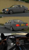 ETS2 Mercedes-Benz Car Mod: W140 S-Class S600 V2.4 1.46 (Image #3)