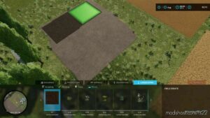 Paintable Field V1.1 for Farming Simulator 22
