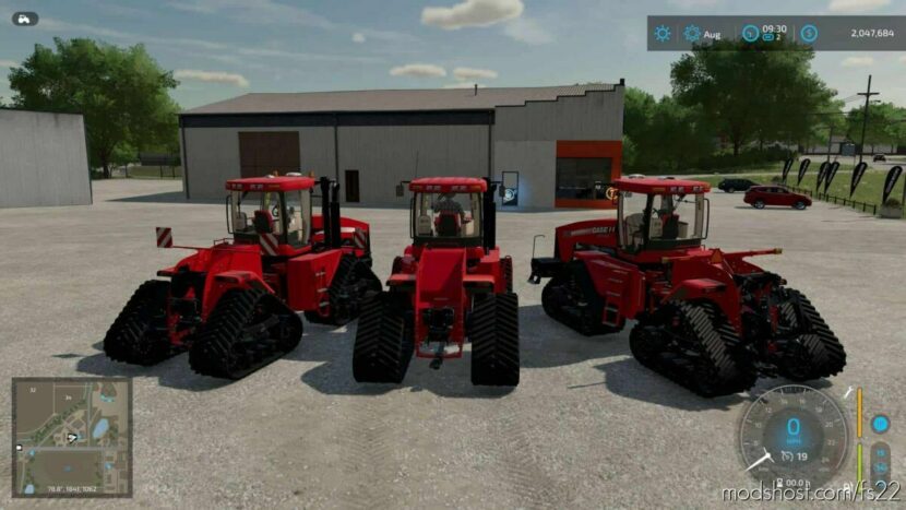 Case IH STX Steiger Tracked Realistic for Farming Simulator 22
