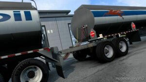 ETS2 Trailer Mod: Ownable SCS Fuel Tanker V1.1 1.46 (Image #2)