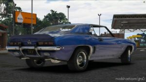 GTA 5 Chevrolet Vehicle Mod: Camaro SS 396 1969’s Add-On / Unlocked (Image #2)