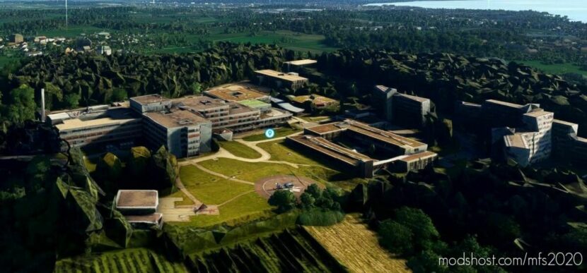 Klinik Friedrichshafen for Microsoft Flight Simulator 2020