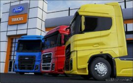 ETS2 Ford Mod: F-MAX TRUCK V2.5.2 1.46 (Image #2)