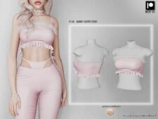 (Early Access) Bunny Outfit (TOP) P145 for Sims 4