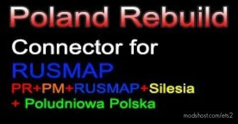 Silesia Road Connection & to the other maps V1.46 for Euro Truck Simulator 2