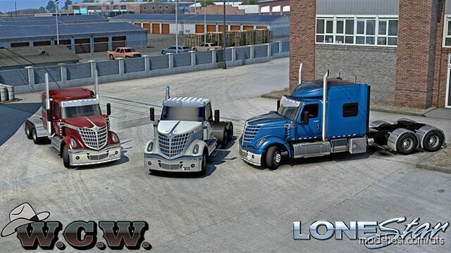 International LoneStar Rework by WCW v1.0 1.46 for American Truck Simulator