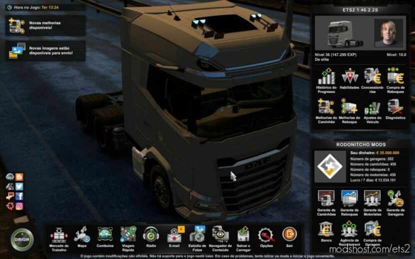 Profile 1.46.2.2S for Euro Truck Simulator 2