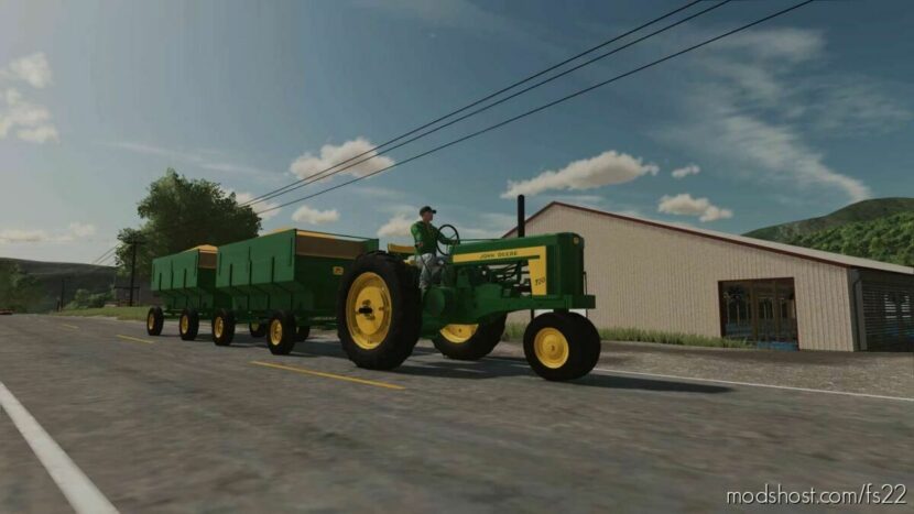 John Deere Barge BOX for Farming Simulator 22