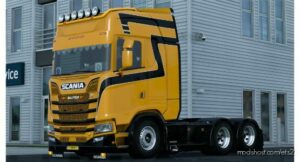 Wftruckstyling Changeable Paintjob For Scania S NG for Euro Truck Simulator 2