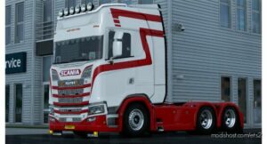 ETS2 Scania Skin Mod: Wftruckstyling Changeable Paintjob For Scania S NG (Image #2)