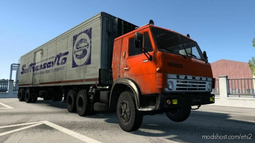 Kamaz 5410 Modified OQ37 + Trailers [1.46] for Euro Truck Simulator 2