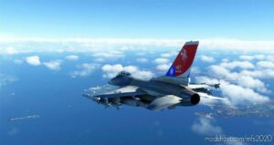 [Fictional] Rocaf F-CK-1 Skin For SC Design’s F-16C for Microsoft Flight Simulator 2020