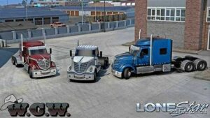 International Lonestar Rework By WCW for American Truck Simulator