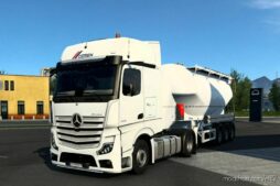 Cemex-Mercedes Benz NEW Actros 2019 Skin for Euro Truck Simulator 2