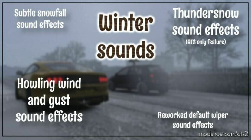 Winter Sounds V3 for Euro Truck Simulator 2