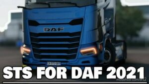 Sequential Turn Signal mod DAF XG 2021 v1.2 1.46 for Euro Truck Simulator 2
