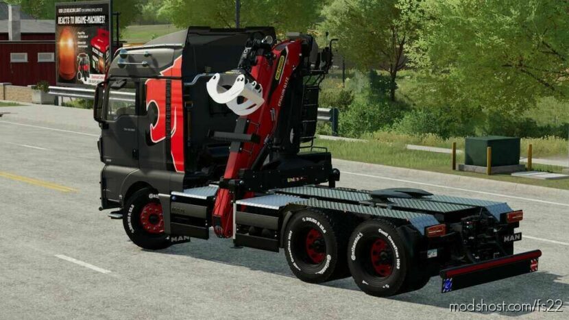 MAN TGX Forest Semi-Truck V2.0.0.1 for Farming Simulator 22
