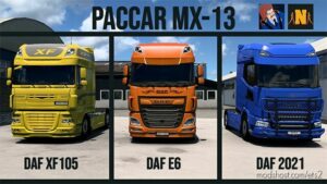 Paccar MX 13 for DAF Trucks v2.5 1.46 for Euro Truck Simulator 2