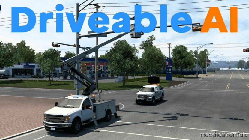 Driveable AI v1.0 1.46 for American Truck Simulator