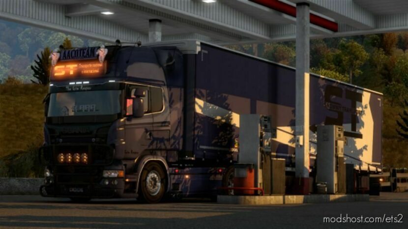 Snowwy Transport Grim Reaper Skin for Euro Truck Simulator 2
