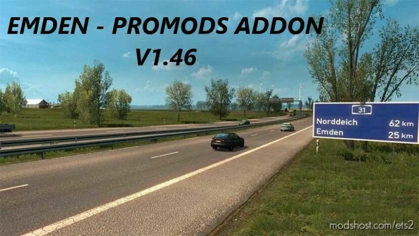 Emden – Promods Addon v1.46 for Euro Truck Simulator 2
