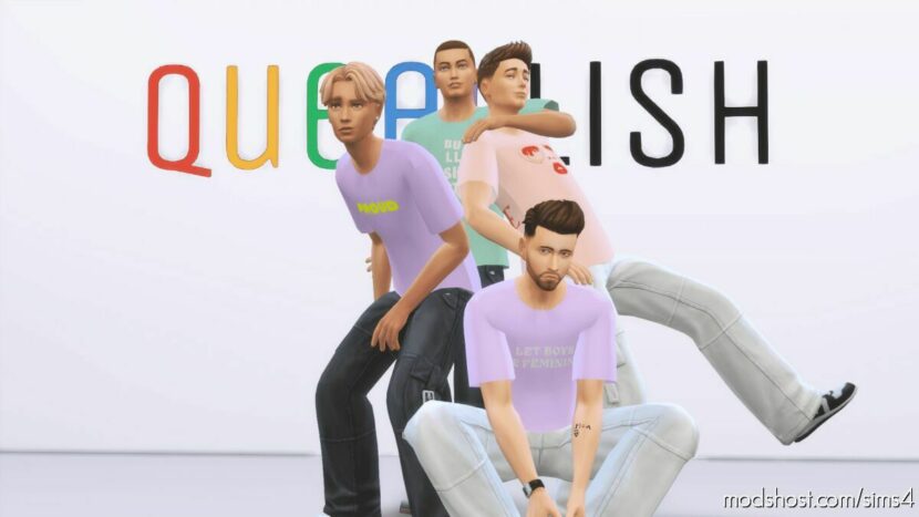 Queerlish Clothing Pack for Sims 4