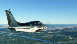 MSFS 2020 PA-28R Livery Mod: Piper PA-28 Turbo III Pt-Dpt (Image #2)