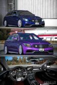 ETS2 Mercedes-Benz Car Mod: Mercedes - Benz C63S 1.46 (Image #2)